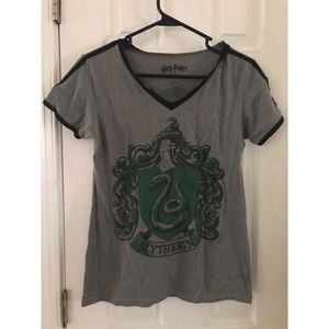 Slytherin V Neck Tee size L